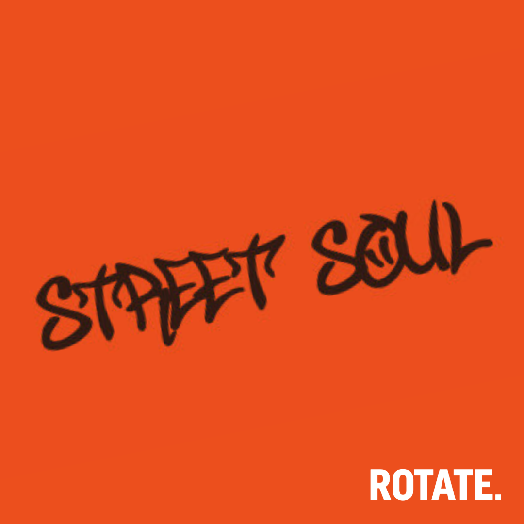 Rotate Recordings playlist cover for "Natural Thing - UK Street Soul"