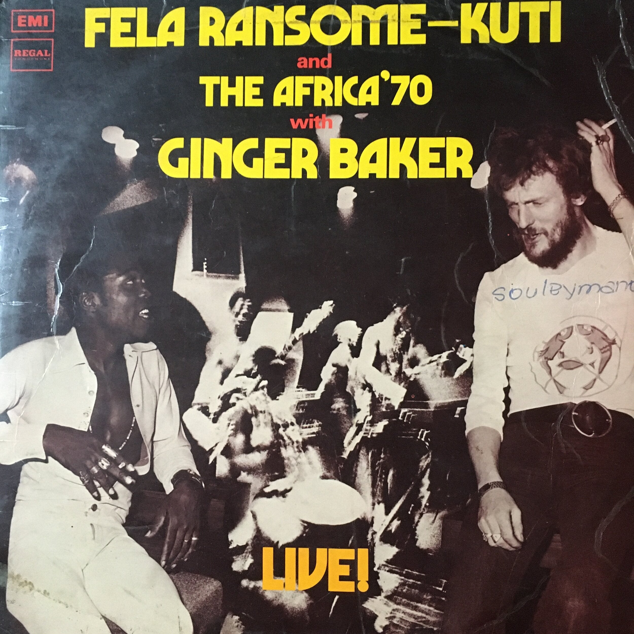 FELA RANSOME-KUTI and the AFRICA '70 with GINGER BAKER | LIVE
