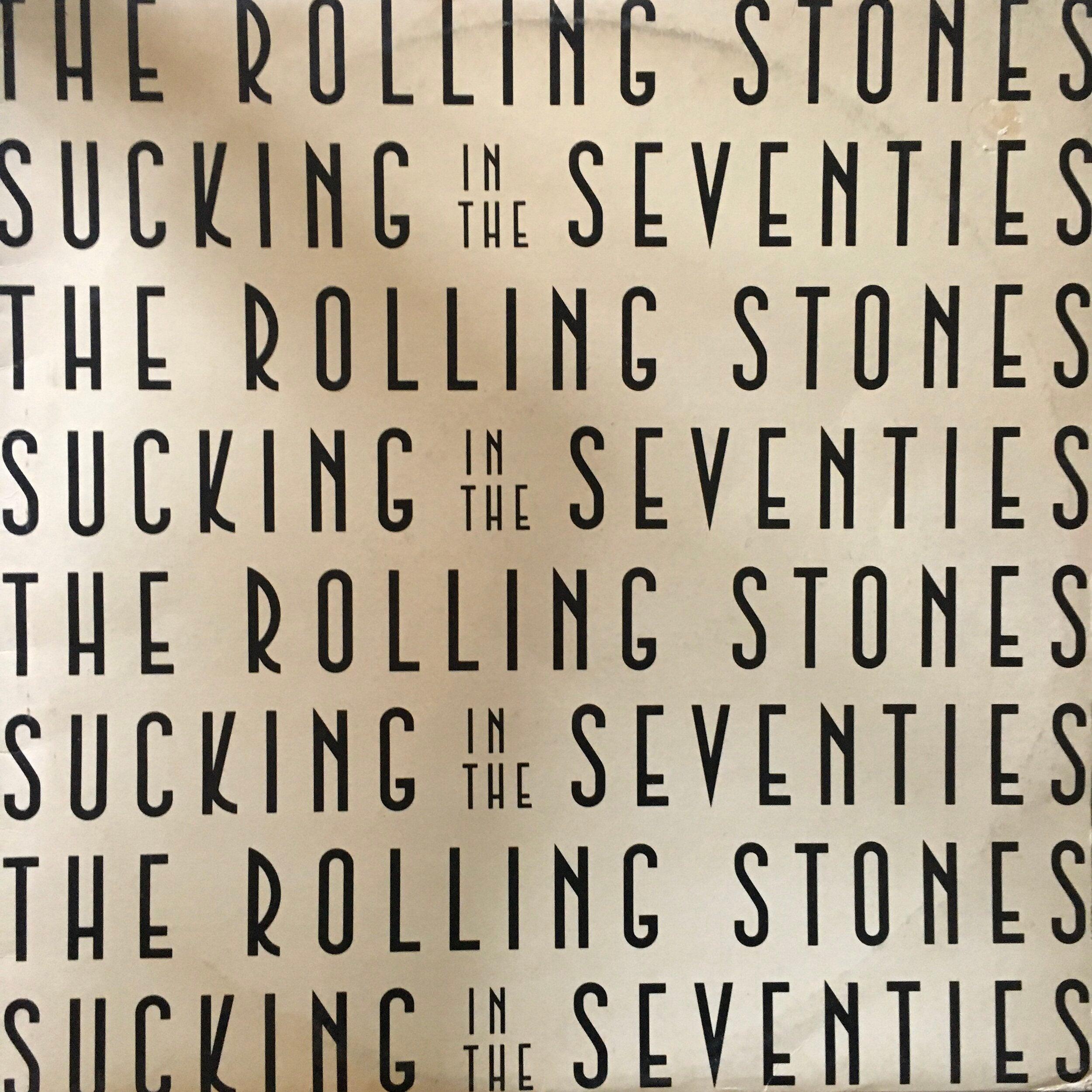 Rolling Stones. The ‎| Sucking In The Seventies Vinyl Record - Rotate Recordings